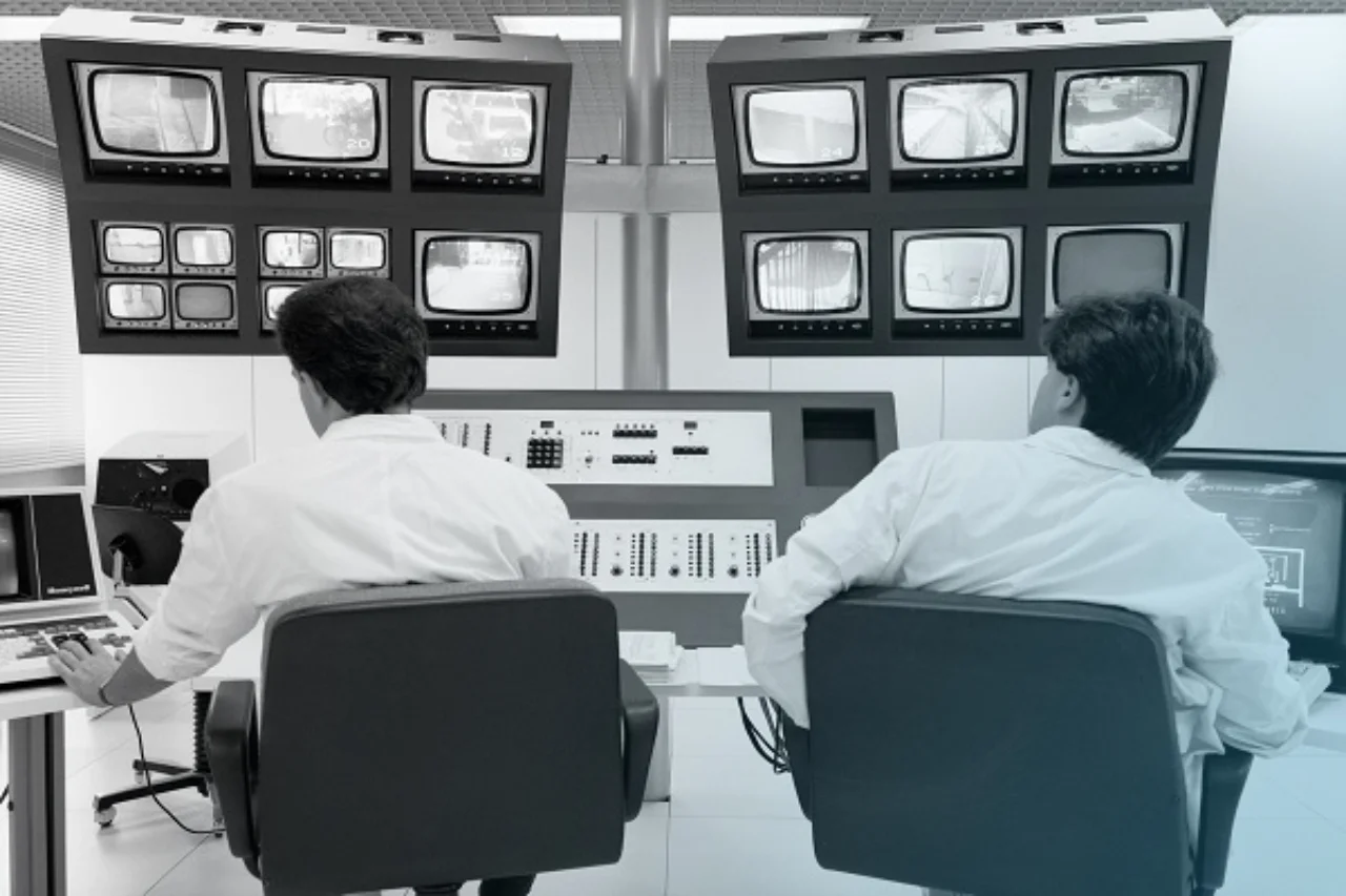 Security center Italy 1980s