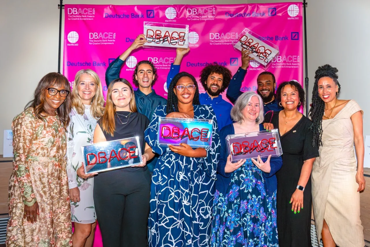 Winners of the Deutsche Bank Awards for Creative Entrepreneurs.