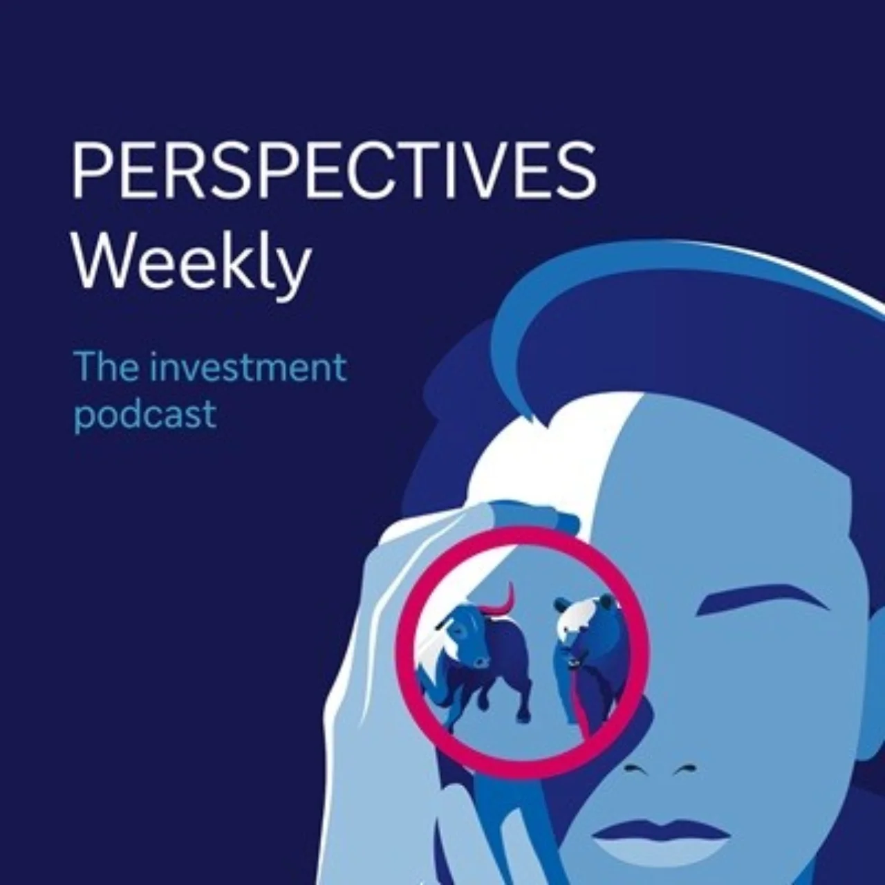 Podcast‑Cover „PERSPECTIVES Weekly“ mit Investment‑Grafik.