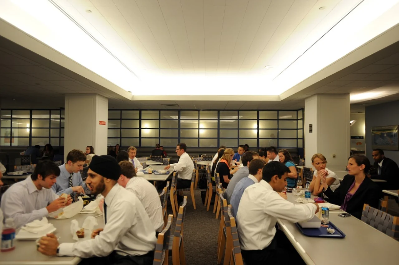 Deutsche Bank Kantine in New York