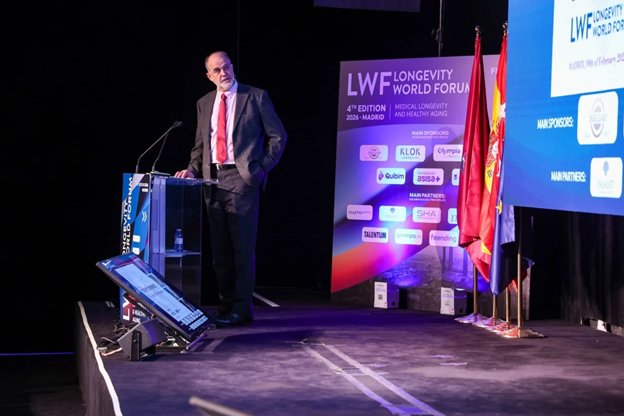 Pedro Ros beim Longevity World Forum 2026