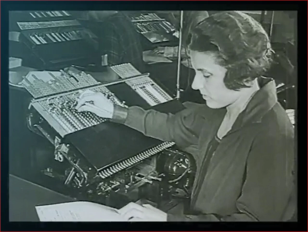 Female bank employee 1927