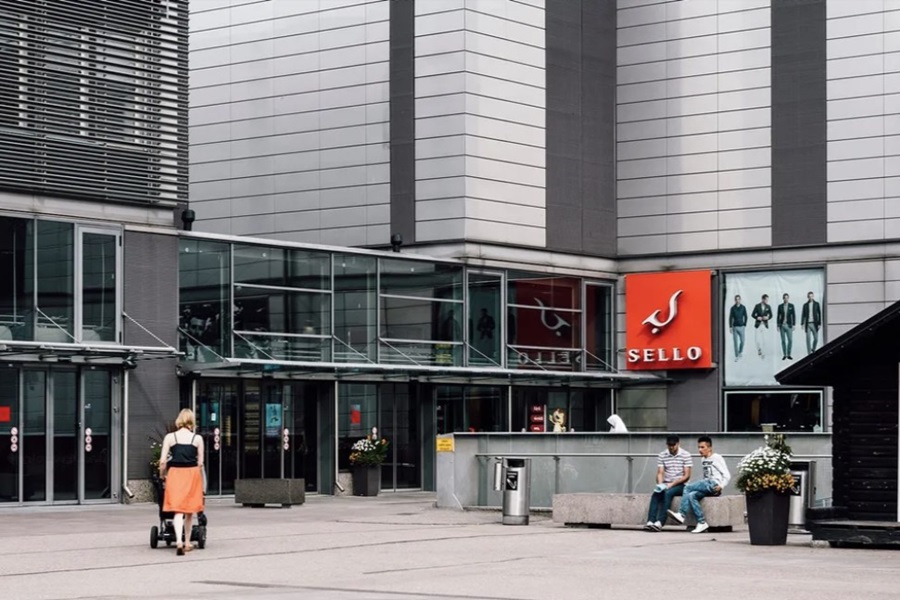Siemens Sello shopping center Finnland