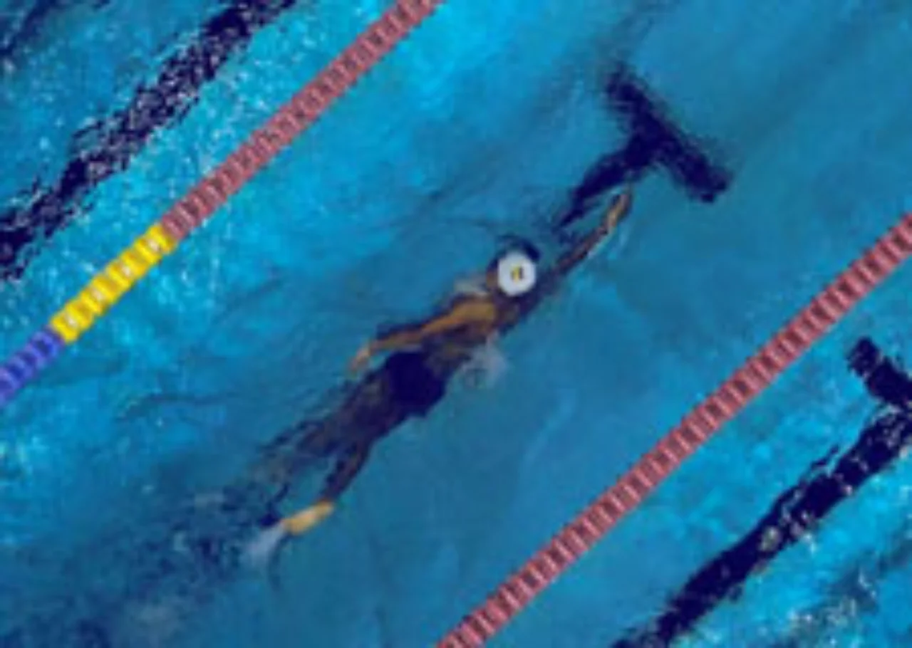 A swimmer